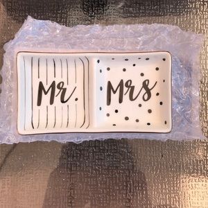 Mr and  Mrs ring holder
